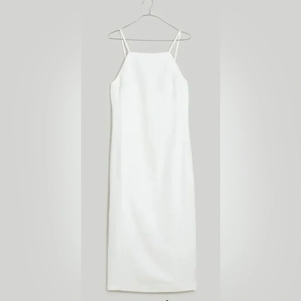 MADEWELL••Goldie White Linen Dress••Size 2 - Picture 1 of 10